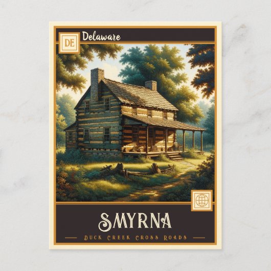 Smyrna, Delaware |  BRIEFKAART (Voorkant)