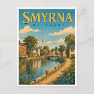 Smyrna Delaware Duck Creek GeoSaga Briefkaart