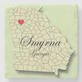 Smyrna, Georgia, Smyrna-Onderzetters, Stenen Onderzetter