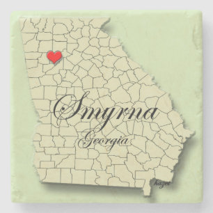 Smyrna, Georgia, Smyrna-Onderzetters, Stenen Onderzetter
