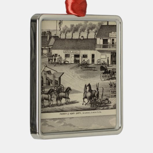 Smyth, Adams eigenschappen Metalen Ornament (Rechts)