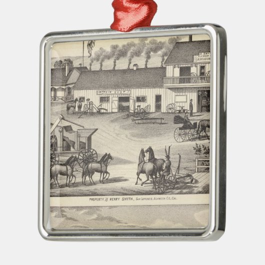 Smyth, Adams eigenschappen Metalen Ornament (Links)