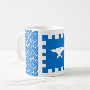 Smythkepe Shire Populatie Badge Koffiemok