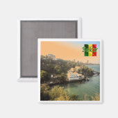 SN004 DAKAR, Senegal, Afrika, Fridge Magneet (Voorkant / Achterkant)
