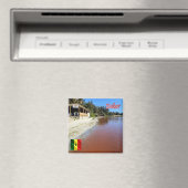 SN005 DAKAR, Panorama, Senegal, Afrika, Fridge Magneet (Insitu (Vaatwasser))