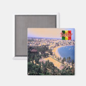 SN006 DAKAR, Senegal, Afrika, Fridge Magneet (Voorkant / Achterkant)