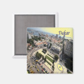 SN007 DAKAR, Senegal, Afrika, Fridge Magneet (Voorkant / Achterkant)
