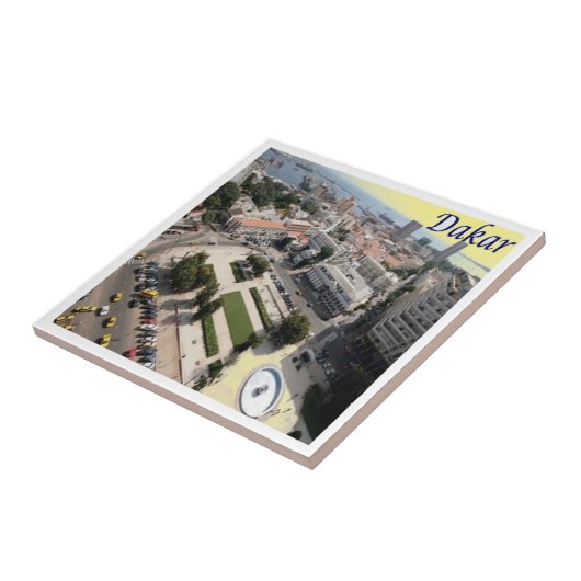 SN007 DAKAR, Senegal, Afrika, Tegeltje (Zijkant)