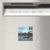 SN011 SAINT LOUIS, Senegal, Afrika, Fridge Magneet (Insitu (Vaatwasser))