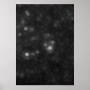 SN 2005cs in M51 - voor progenitor Star's explosie Poster