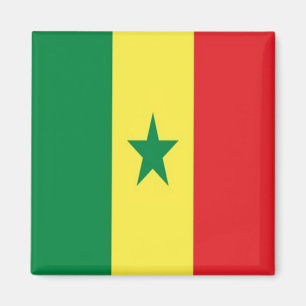 SN - Senegal - Vlag Magneet