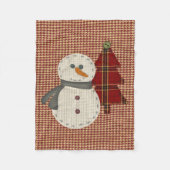 Snaaiwangstvlinderbak Fleece Deken (Voorkant)