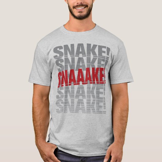 Snaake! T-Shirt (Voorkant)