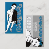 Snaar me langs Barbershop (Loyaliteit 50% korting Klantenkaartje (Voorkant / Achterkant)