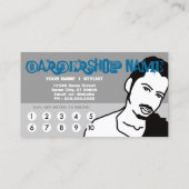 Snaar me langs Barbershop (Loyaliteit 50% korting Klantenkaartje (Achterkant)