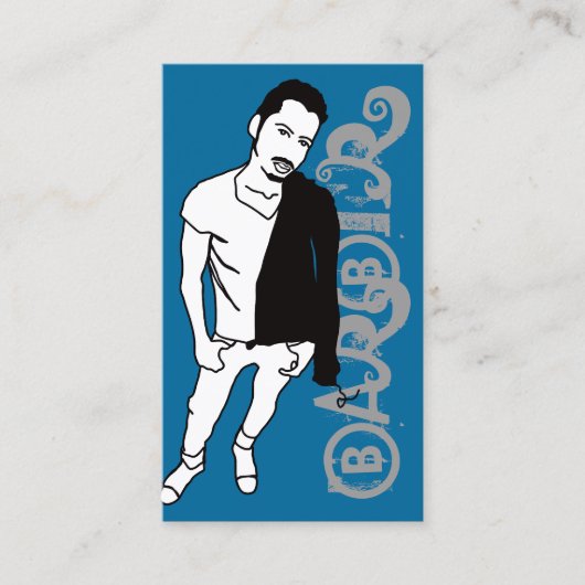 Snaar me langs Barbershop (Loyaliteit 50% korting Klantenkaartje (Voorkant)