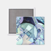 snaarinstrumenten magneet (Voorkant / Achterkant)