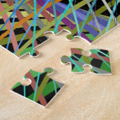 snaarkunstpuzzel legpuzzel (Zijkant)