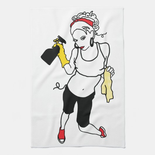 snaarreiniging theedoek (Verticaal)