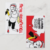 snaarreiniging visitekaartje (Voorkant / Achterkant)