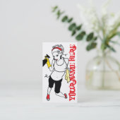 snaarreiniging visitekaartje (Staand voorkant)