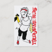 snaarreiniging visitekaartje (Voorkant)