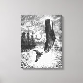 snaarwalvissen, zeedieren canvas afdruk (Voorkant)