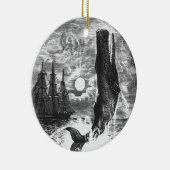 snaarwalvissen, zeedieren keramisch ornament (Rechts)