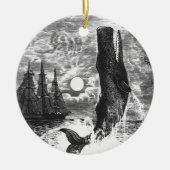 snaarwalvissen, zeedieren keramisch ornament (Voorkant)