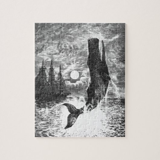  snaarwalvissen, zeedieren legpuzzel (Verticaal)