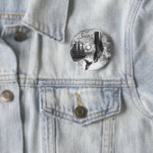 snaarwalvissen, zeedieren ronde button 5,7 cm (In situ)