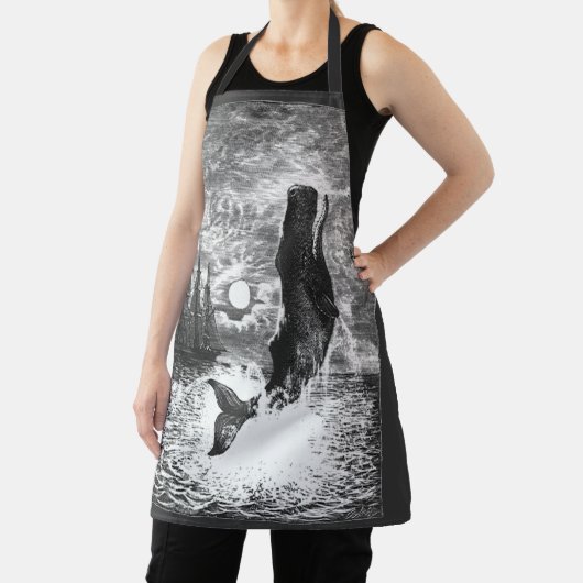  snaarwalvissen, zeedieren schort (Insitu)