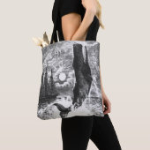  snaarwalvissen, zeedieren tote bag (Dichtbij)