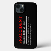 Snaccident - Aanpasbare Woordenboekdefinitie Case-Mate iPhone Case (Achterkant)