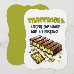 Snaccident: Eet de hele chocolade Kunafa كنافة Kaart