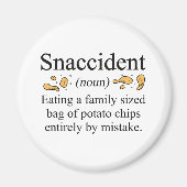 Snaccident Potato Chips Magneet (Voorkant)