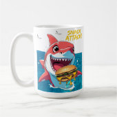 Snack Attack Shark Mug Koffiemok (Links)