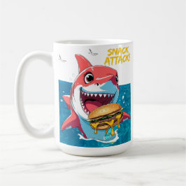 Snack Attack Shark Mug Koffiemok