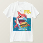 Snack Attack Shark T-shirt (Design voorkant)