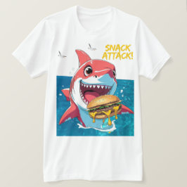 Snack Attack Shark T-shirt