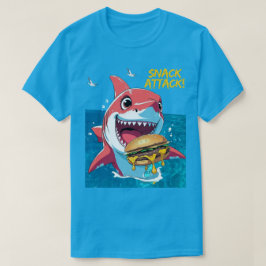 Snack Attack Shark T-shirt