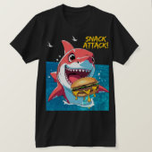 Snack Attack Shark T-shirt (Design voorkant)