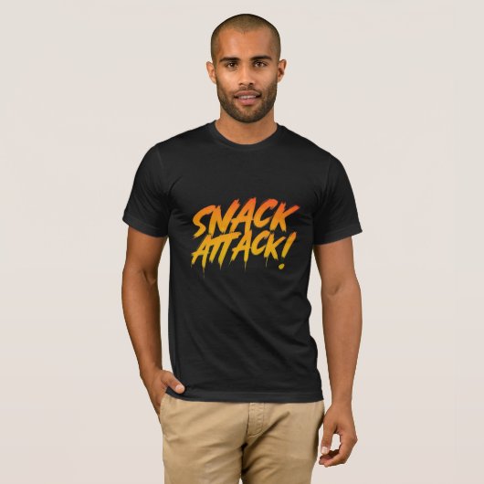 Snack Attack T-shirt (Voorkant volledig)