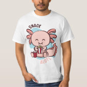 Snack. Axolotl T-shirt (Voorkant)