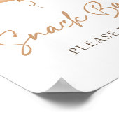 Snack Bar Food Teddy Bear Balloon Birthday  Poster (Hoek)