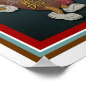 Snack Bar-tekens van theater afdrukken 16x20 Poster (Hoek)