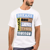 Snack Breaks Vaderdag T-shirt (Voorkant)