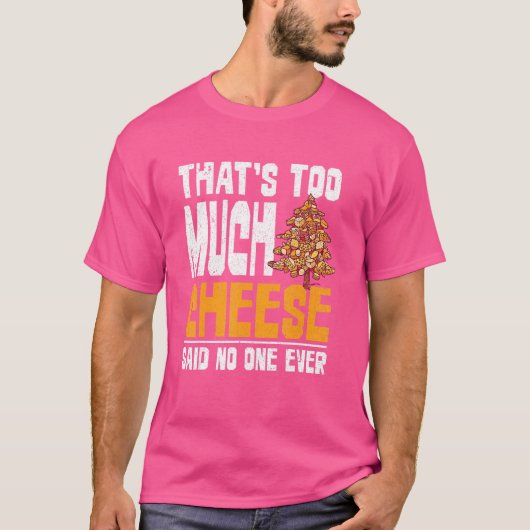 Snack Cheddar Cheese Foodie Cheese T-shirt (Voorkant)