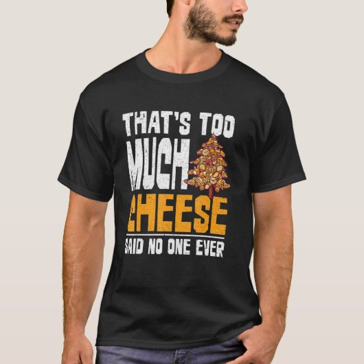Snack Cheddar Cheese Foodie Cheese T-shirt (Voorkant)