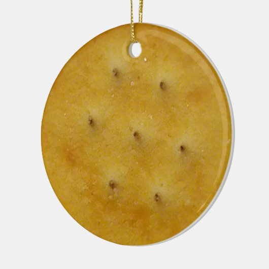 Snack Cracker Keramisch Ornament (Links)